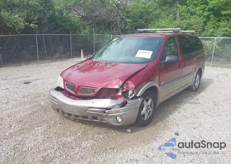 2004 Pontiac Montana M16 W/1Sa Pkg. from USA, damaged, VIN 1GMDX03E74D132445